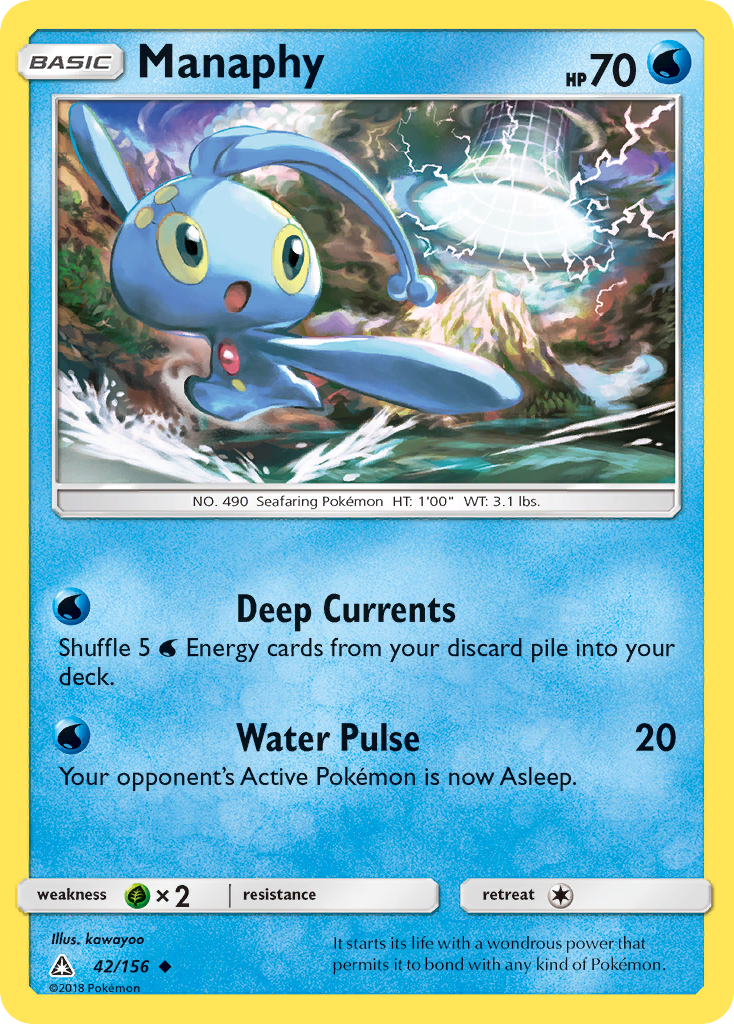 Ultra Prism Manaphy #42/156